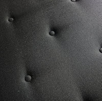 Artifort C684 sofa / designed by Kho Liang Ie / 1970s / black upholstery