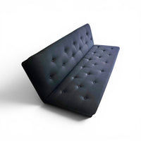 Artifort C684 sofa / designed by Kho Liang Ie / 1970s / black upholstery