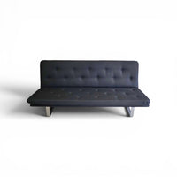 Artifort C684 sofa / designed by Kho Liang Ie / 1970s / black upholstery