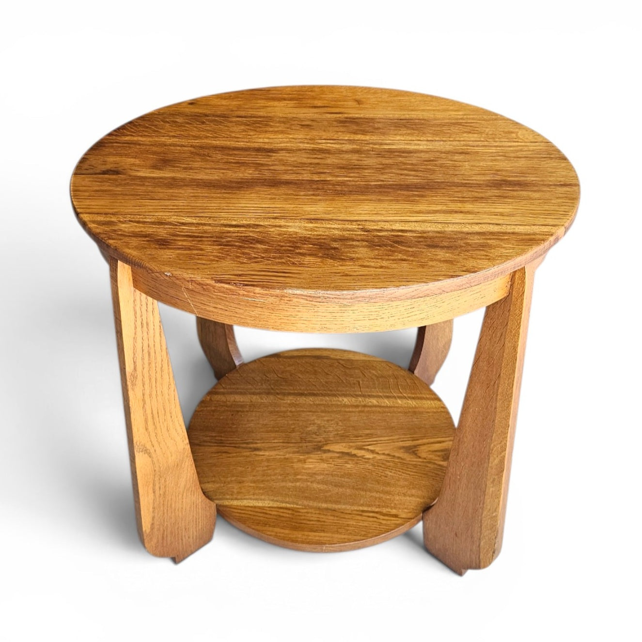 Art Deco oak side table 1930s