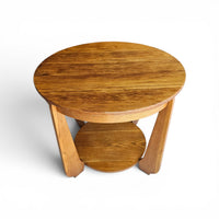 Art Deco oak side table 1930s