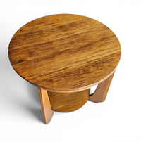 Art Deco oak side table 1930s