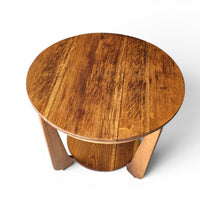 Art Deco oak side table 1930s