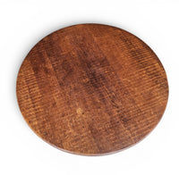 Brutalist oak coffee table / heavy weight 75 kg / 1960s