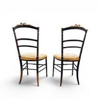 2 x French Giltwood Salon Side Chair