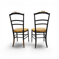 2 x French Giltwood Salon Side Chair