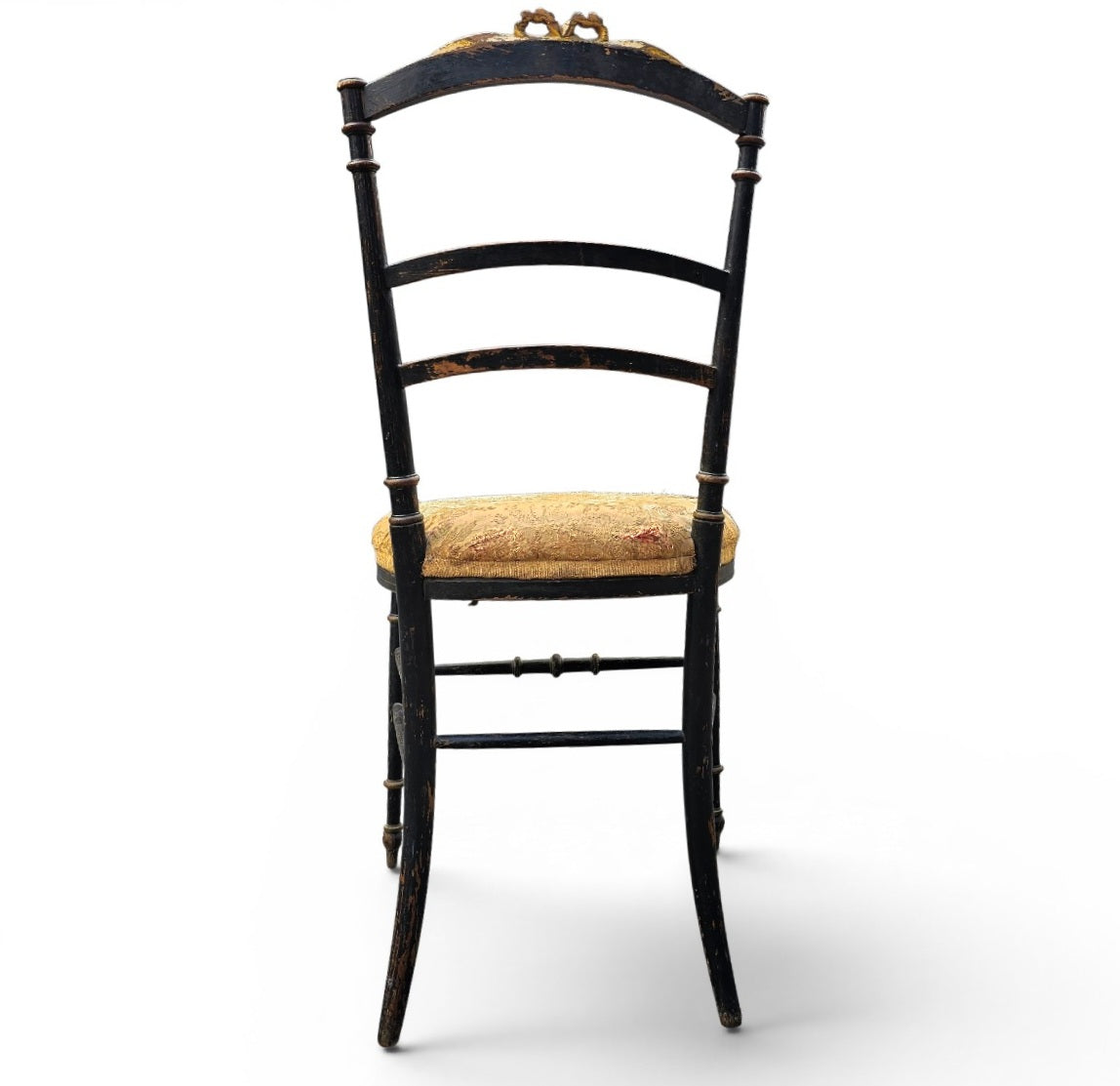 2 x French Giltwood Salon Side Chair