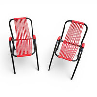 2 x high child chair by Frisian manufacturer Spimeta Harkema / 1960s