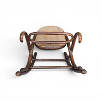 Bentwood & Cane Model 7001 Footrest by Michael Thonet for Thonet / 1930s