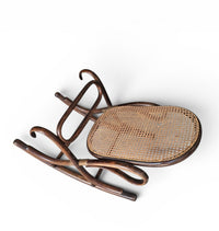 Bentwood & Cane Model 7001 Footrest by Michael Thonet for Thonet / 1930s