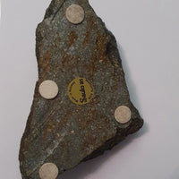 Vintage stone candleholder made by Saulo AS in Sulitjelma, Norway