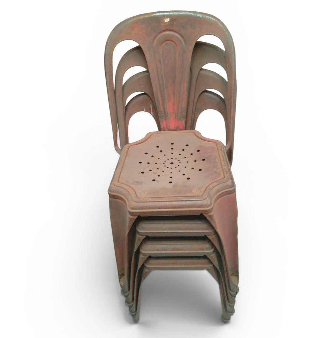 4 x authentic model  A-chair by TOLIX was designed in 1927 by Xavier Pauchard