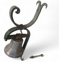 Old weighty school / monastery / wall bell / wall mounted
Height 100 cm