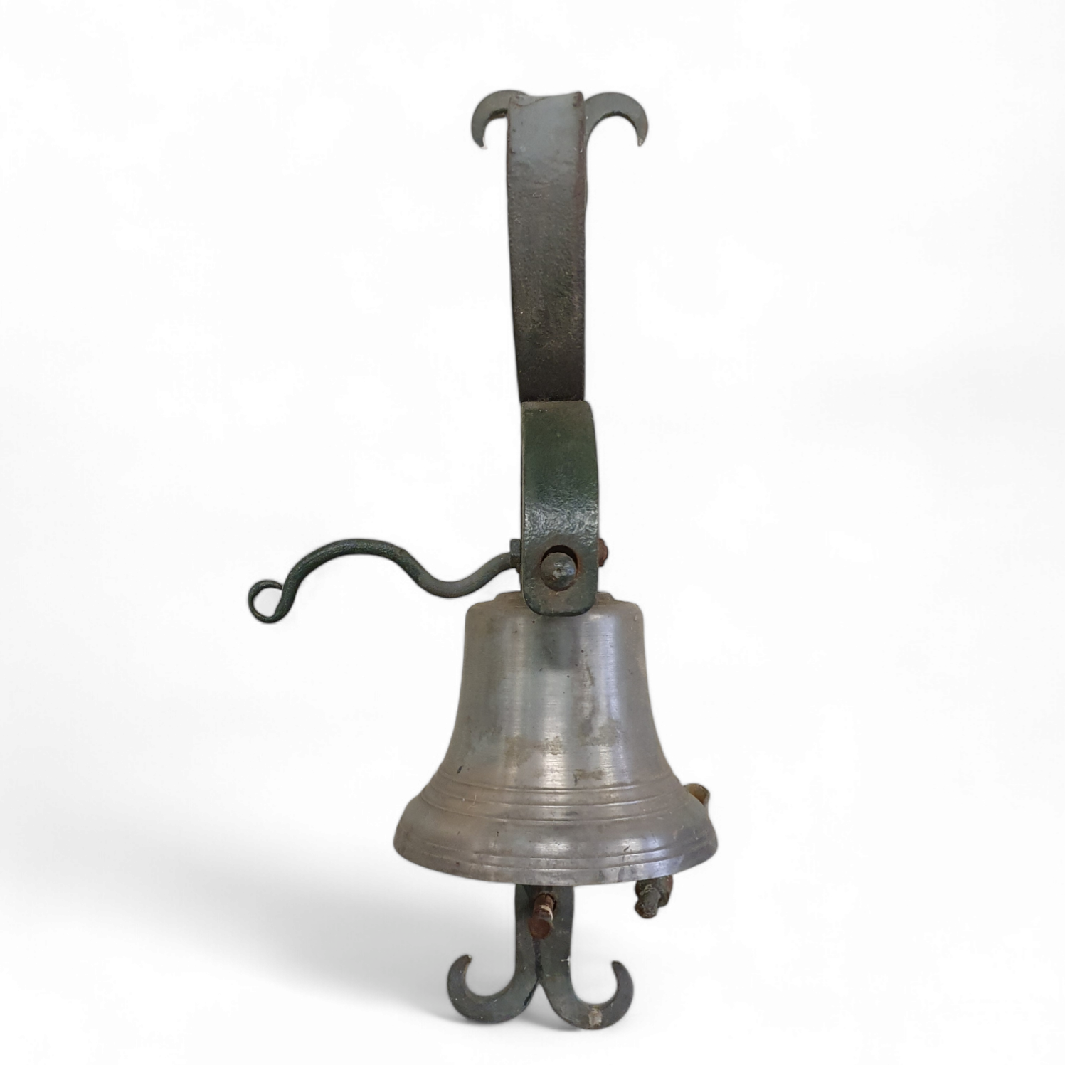Old weighty school / monastery / wall bell / wall mounted
Height 100 cm