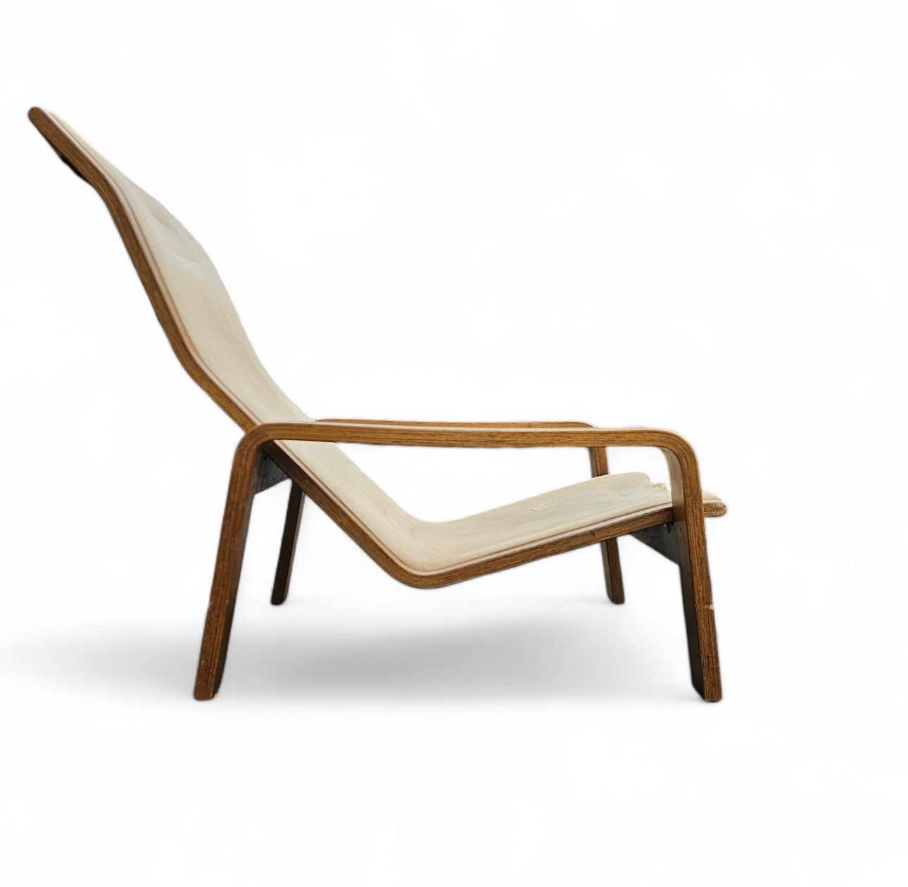 Mid-Century Pulkka Lounge Chair van Ilmari Lappalainen voor Asko, Finland, jaren 60, set van 2