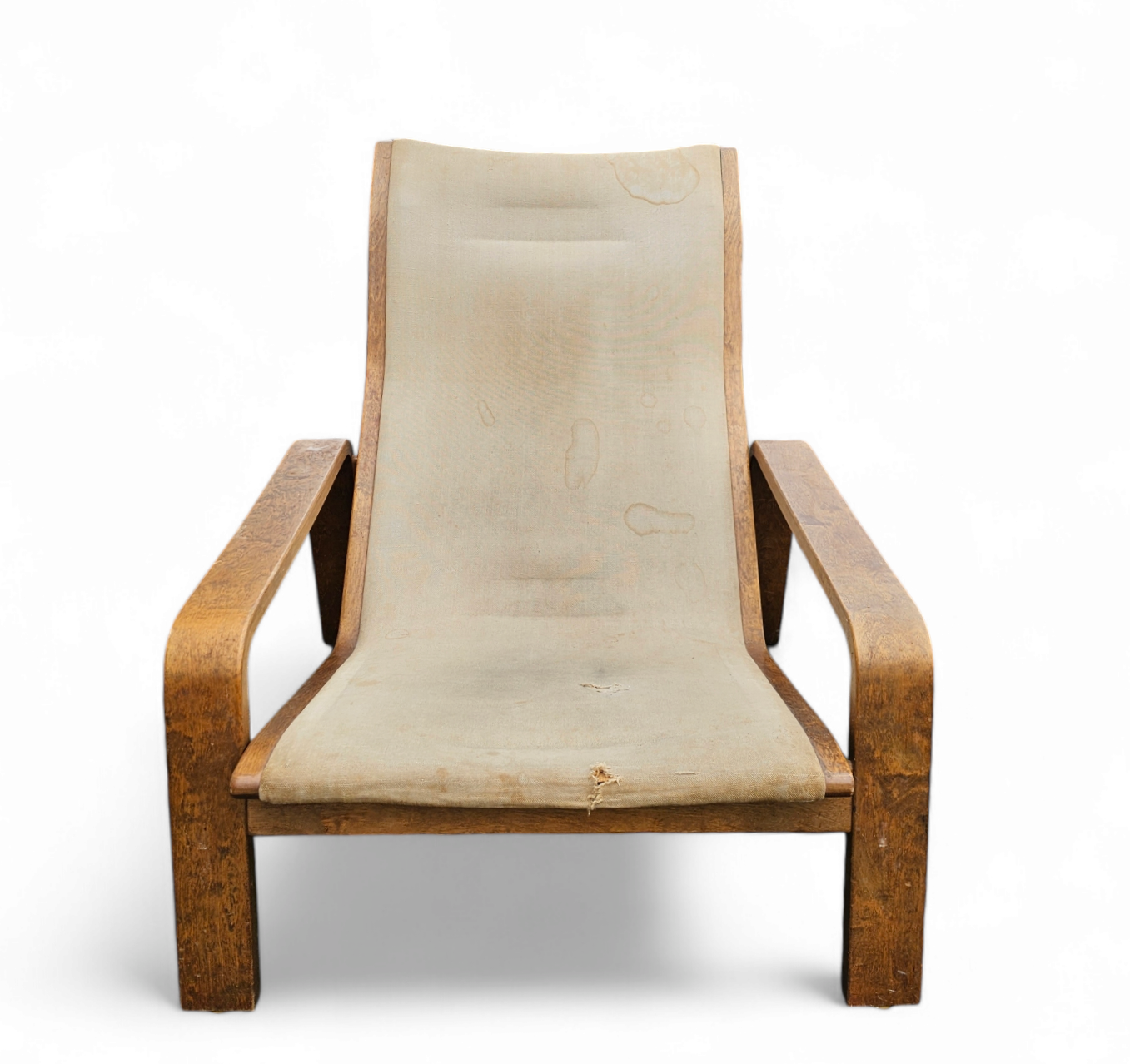 Mid-Century Pulkka Lounge Chair van Ilmari Lappalainen voor Asko, Finland, jaren 60, set van 2