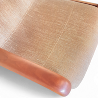 Teak &amp; Stoffen Eetkamerstoelen van Dyrlund, jaren 60, Set van 4
