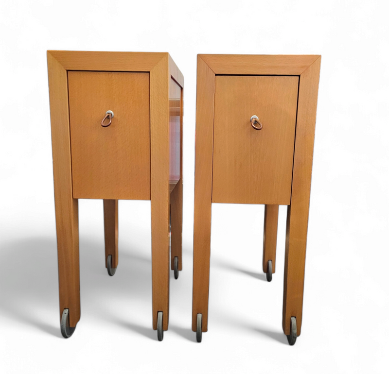 Phillippe Starck / Soeur Jeanne / night stands / on wheels