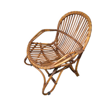 Bamboo lounge chair 1970s