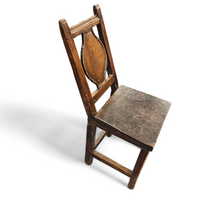 18th century chair
Early 18th century farmhouse chair with wood peg construction