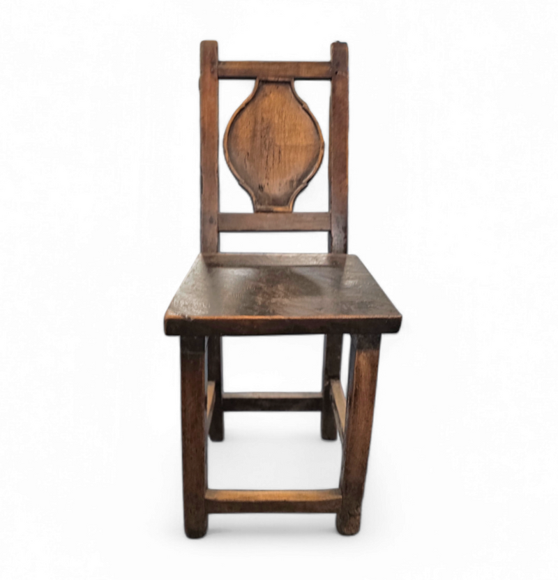 18th century chair
Early 18th century farmhouse chair with wood peg construction