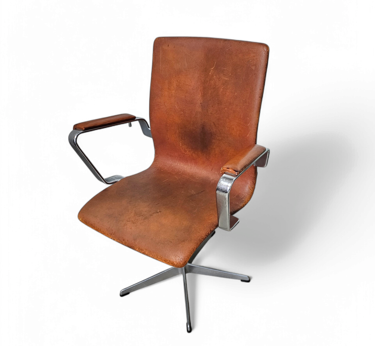Early Fritz Hansen Oxford arm chair / 7006 /1960s / Arne Jacobsen