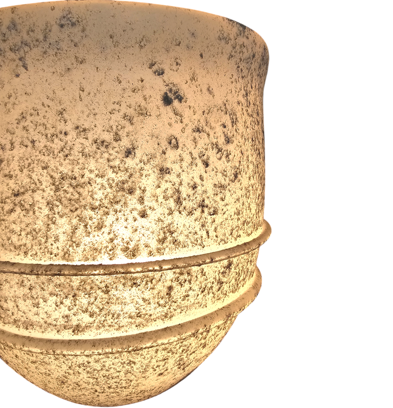 Tom Kater floorlamp / solid bronze floor weight