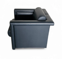 Pair / Trix and Robert Haussmann / Leather Chairs by Knoll