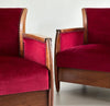 Set Art Nouveau  / Art Deco / club chairs / arm chairs