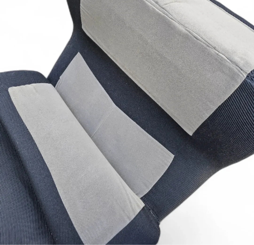 Vintage Italian design Onda Wave lounge chairs fauteuils Giovanni Offredi / Saporiti 1980s