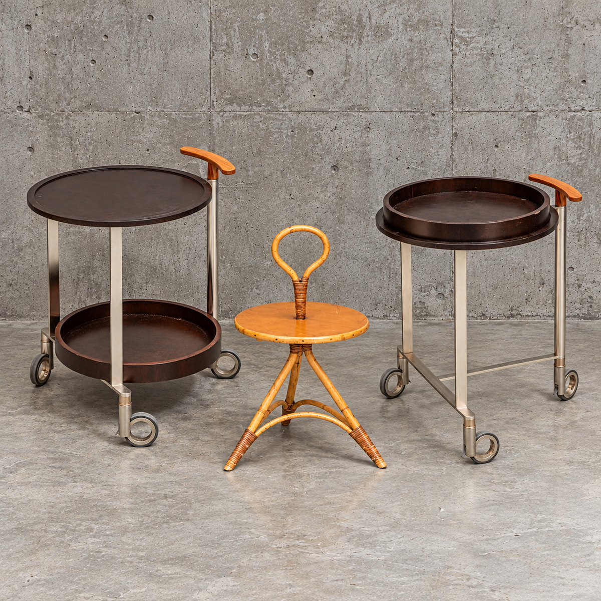 The Eos trolley by Chi Wing Lo during his tenure as Art Director for Giorgetti