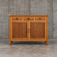 Wood combination Sideboard / Side board / Dresser / 2 x drawer / 1970s