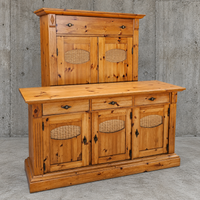 Classic pine / Meidenkast also known as a Vertiko / sideboard