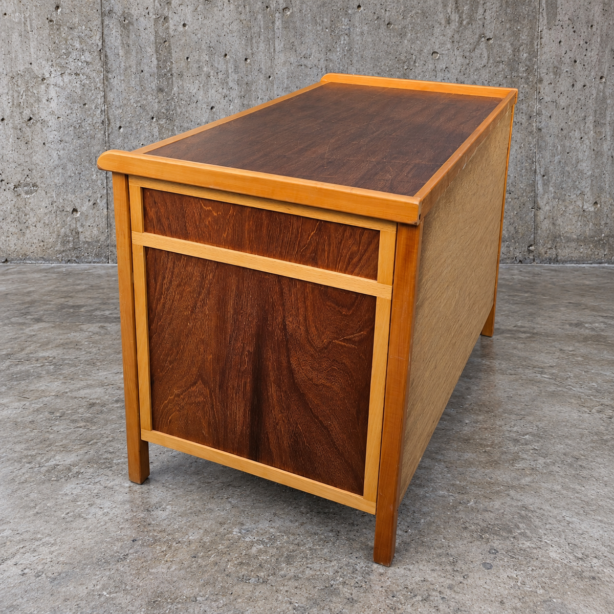Wood combination Sideboard / Side board / Dresser / 2 x drawer / 1970s