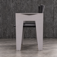 Set of 5 modernist dining chairs by Arnold Merckx for Arco / 1980s