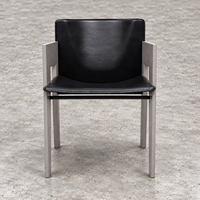 Set of 5 modernist dining chairs by Arnold Merckx for Arco / 1980s