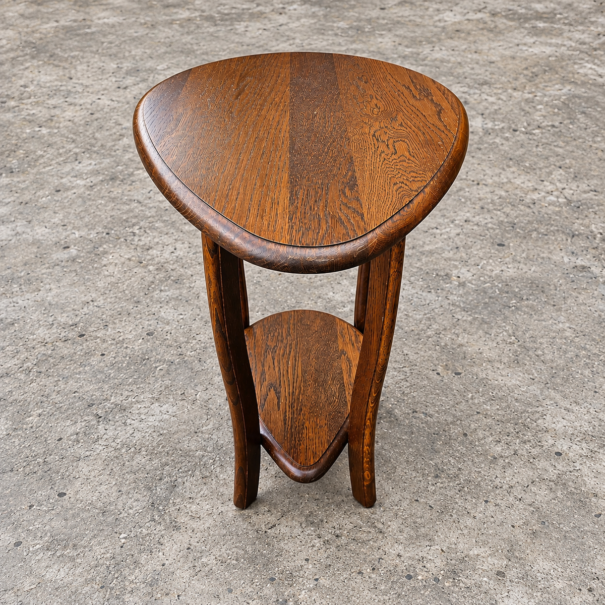 Small drop top side table / 1960