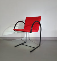CIRKEL ARM STOELEN VAN PIERRE MAZAIRAC &amp; KAREL BOONZAAIJER VOOR METAFORM 1980S