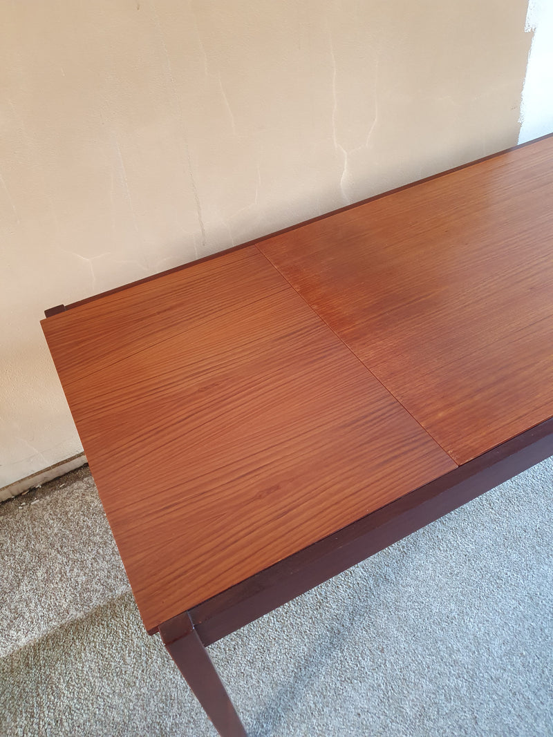 VINTAGE UITSCHUIFBARE EETTAFEL CEES BRAAKMAN VOOR PASTOE JAPANSE SERIE JAREN '60