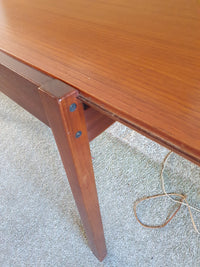 VINTAGE UITSCHUIFBARE EETTAFEL CEES BRAAKMAN VOOR PASTOE JAPANSE SERIE JAREN '60