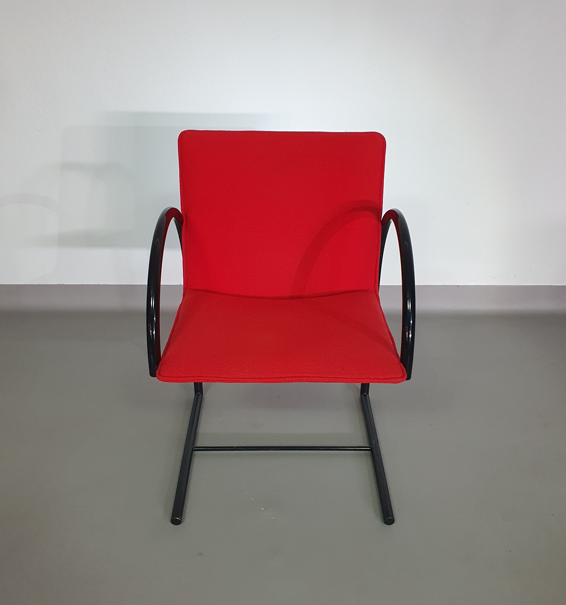 CIRKEL ARM STOELEN VAN PIERRE MAZAIRAC &amp; KAREL BOONZAAIJER VOOR METAFORM 1980S
