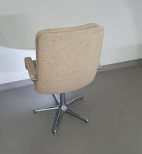 5 x Artifort hoge rug bureaustoel jaren 70 met fantastische originele wollen bekleding. Ongelooflijke staat. Geoffrey d. Harcourt