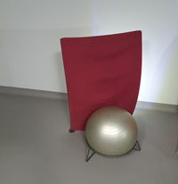 Italiaanse moderne bordeauxrode balfauteuil San Siro ontworpen door Fabrizio Ballardini, 1995