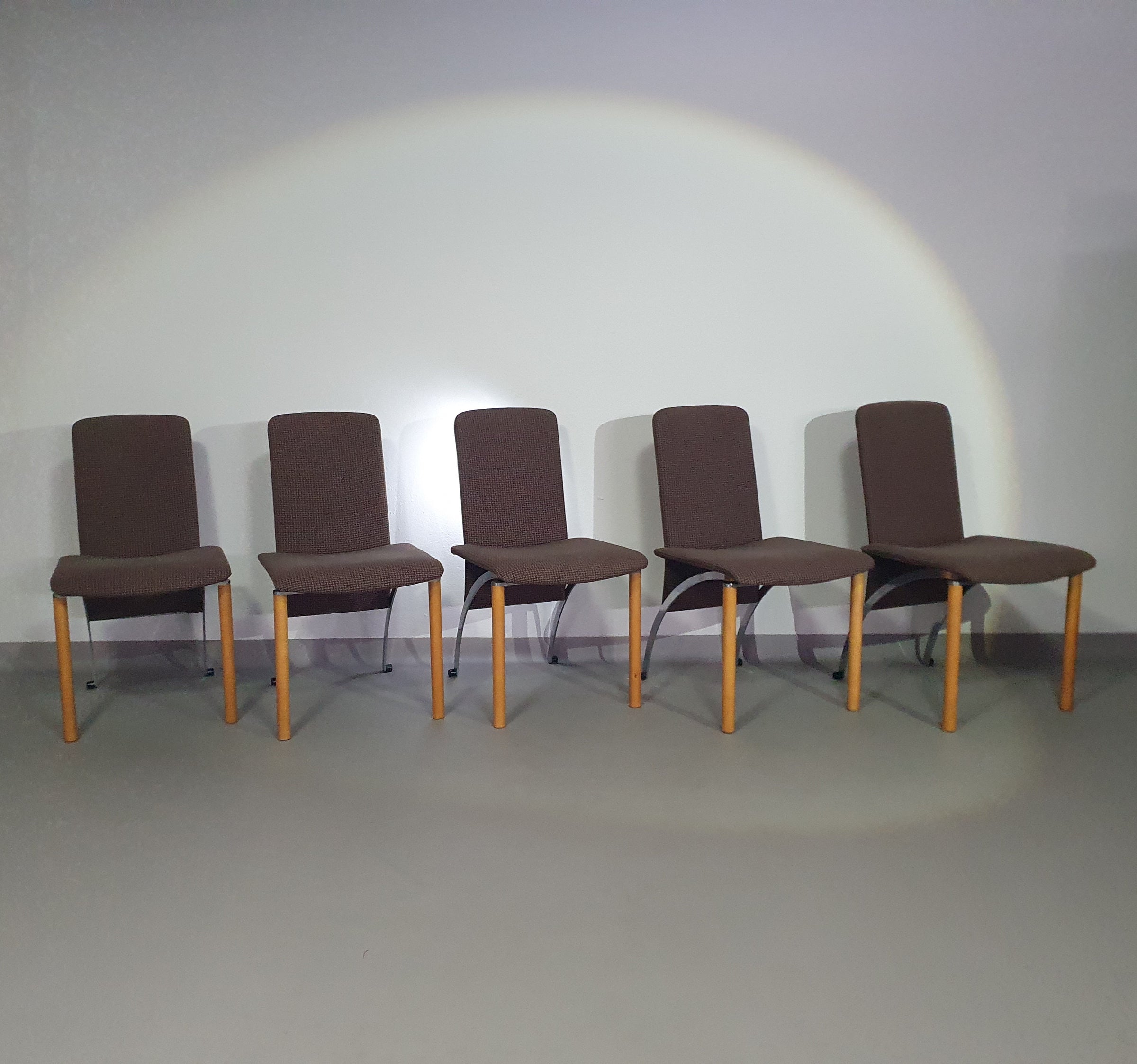 Hennie de Jong stoelen jaren 80 set van 6