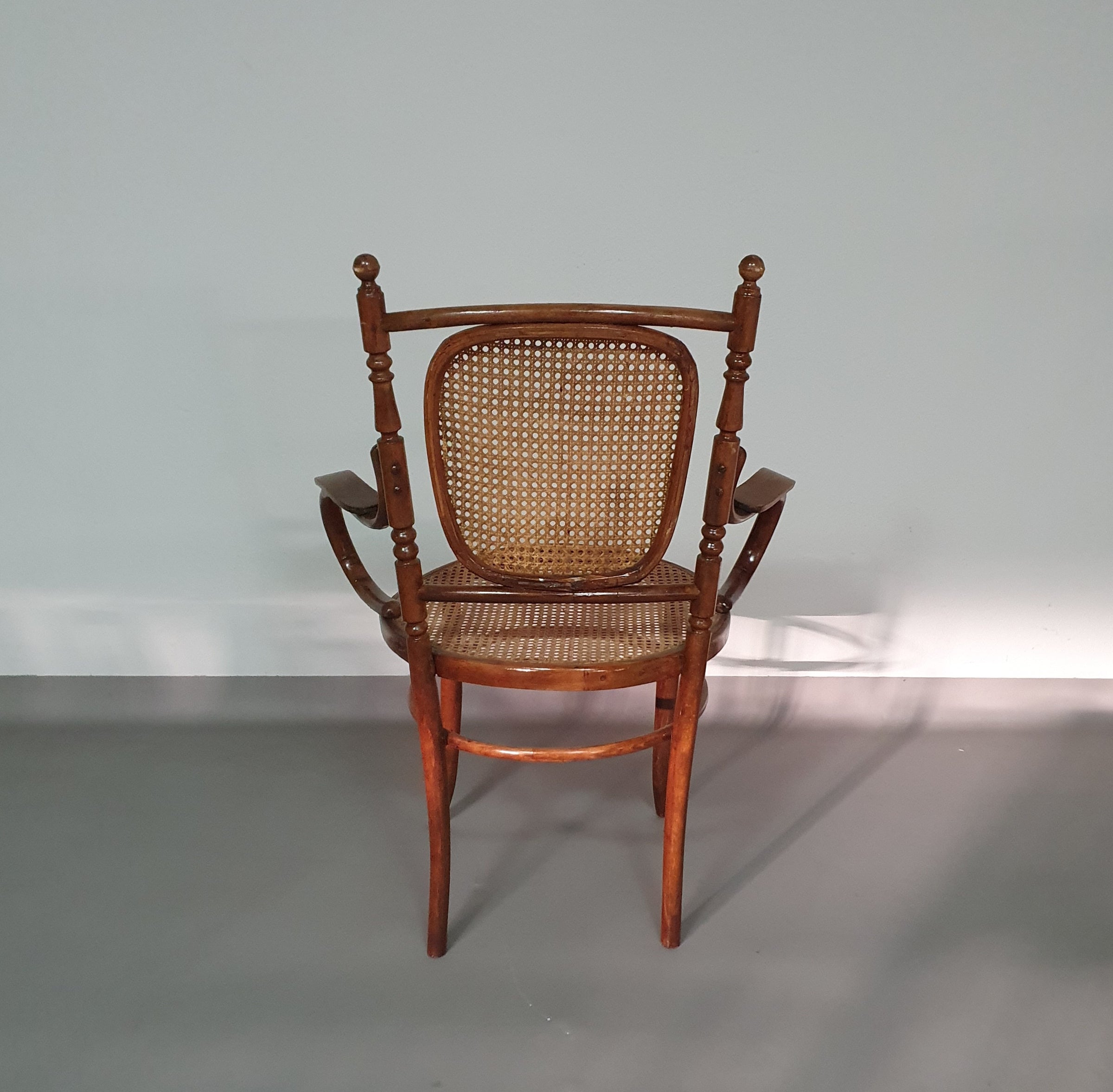 Rare Josef Hoffmann Chair for Mundus Vienna Austria, 1900