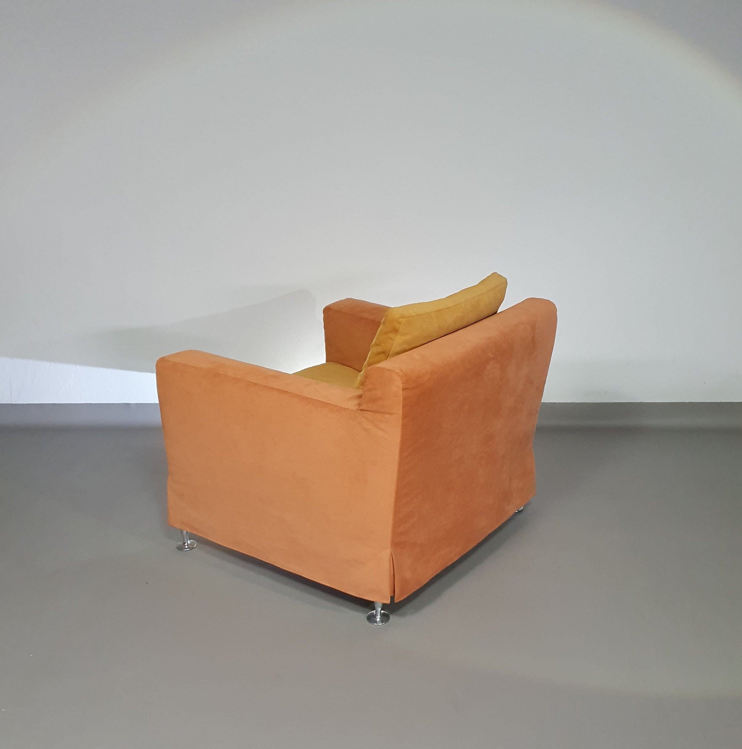 B&amp;B / B en B / Italia lounge stoelen model HARRY. Met zeldzame losse hoes van Antonio Citterio.