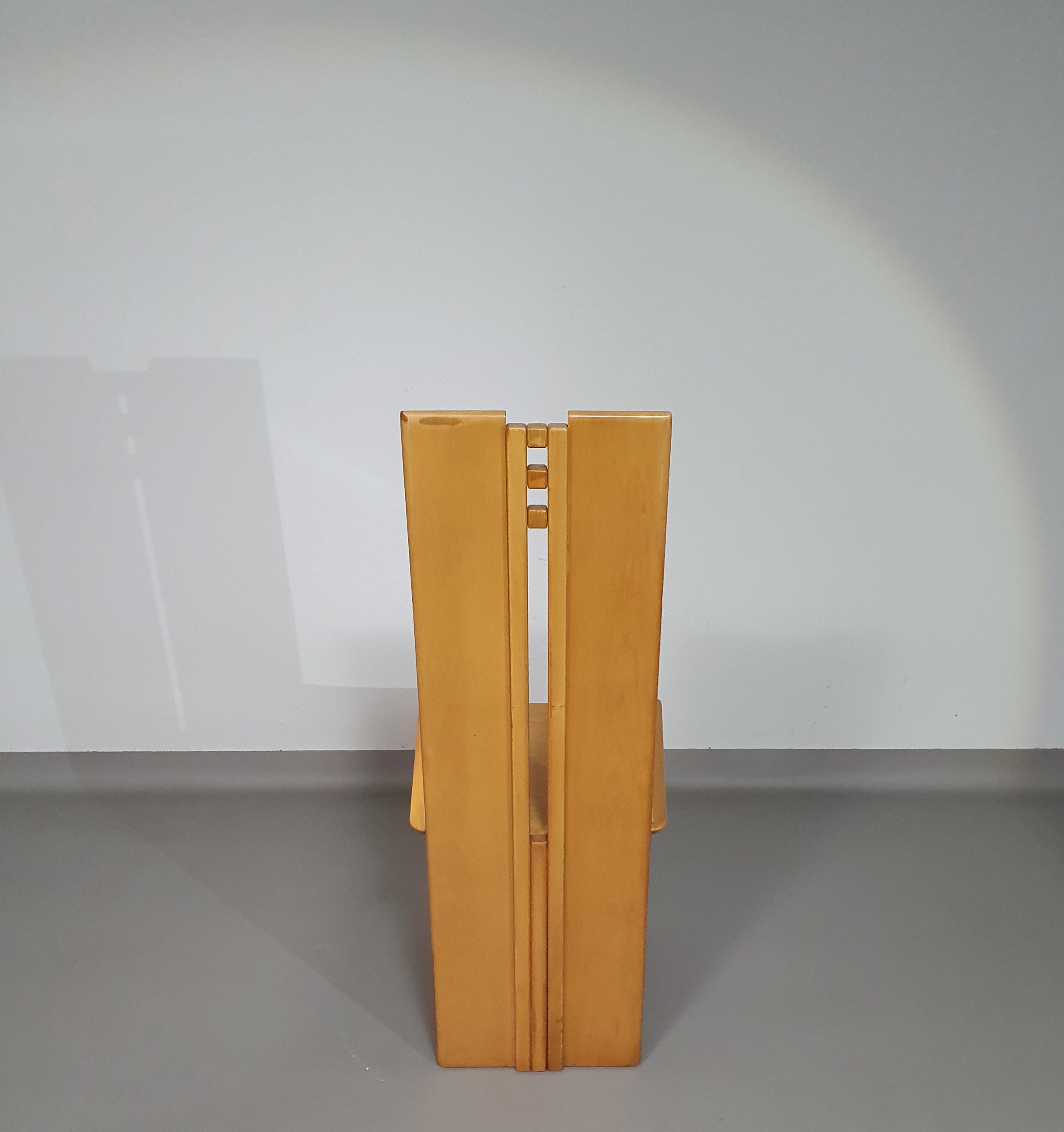 Mycene stoel van Ferdinando Meccani voor Meccani Arredamenti, 1978.