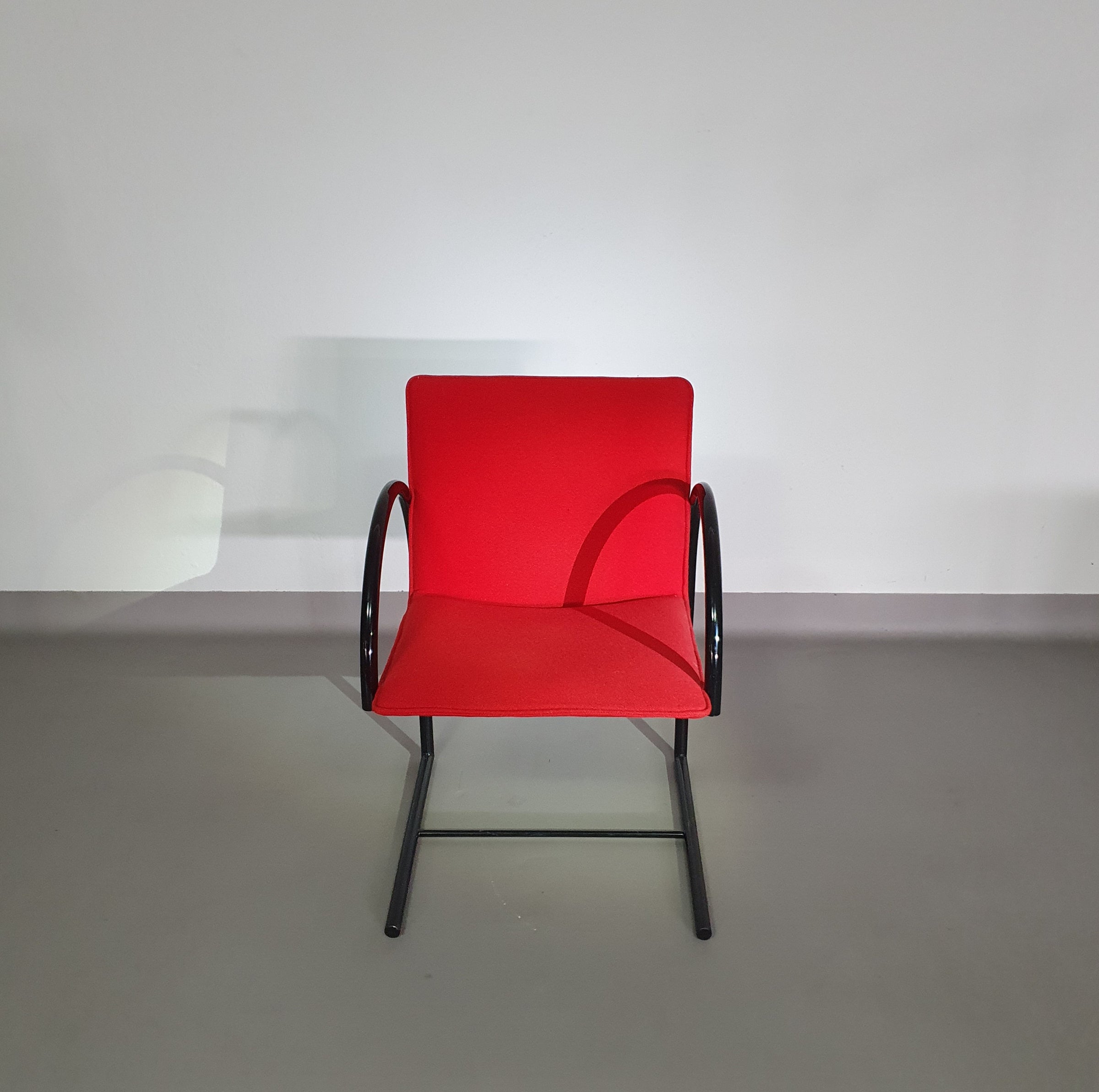 CIRKEL ARM STOELEN VAN PIERRE MAZAIRAC &amp; KAREL BOONZAAIJER VOOR METAFORM 1980S