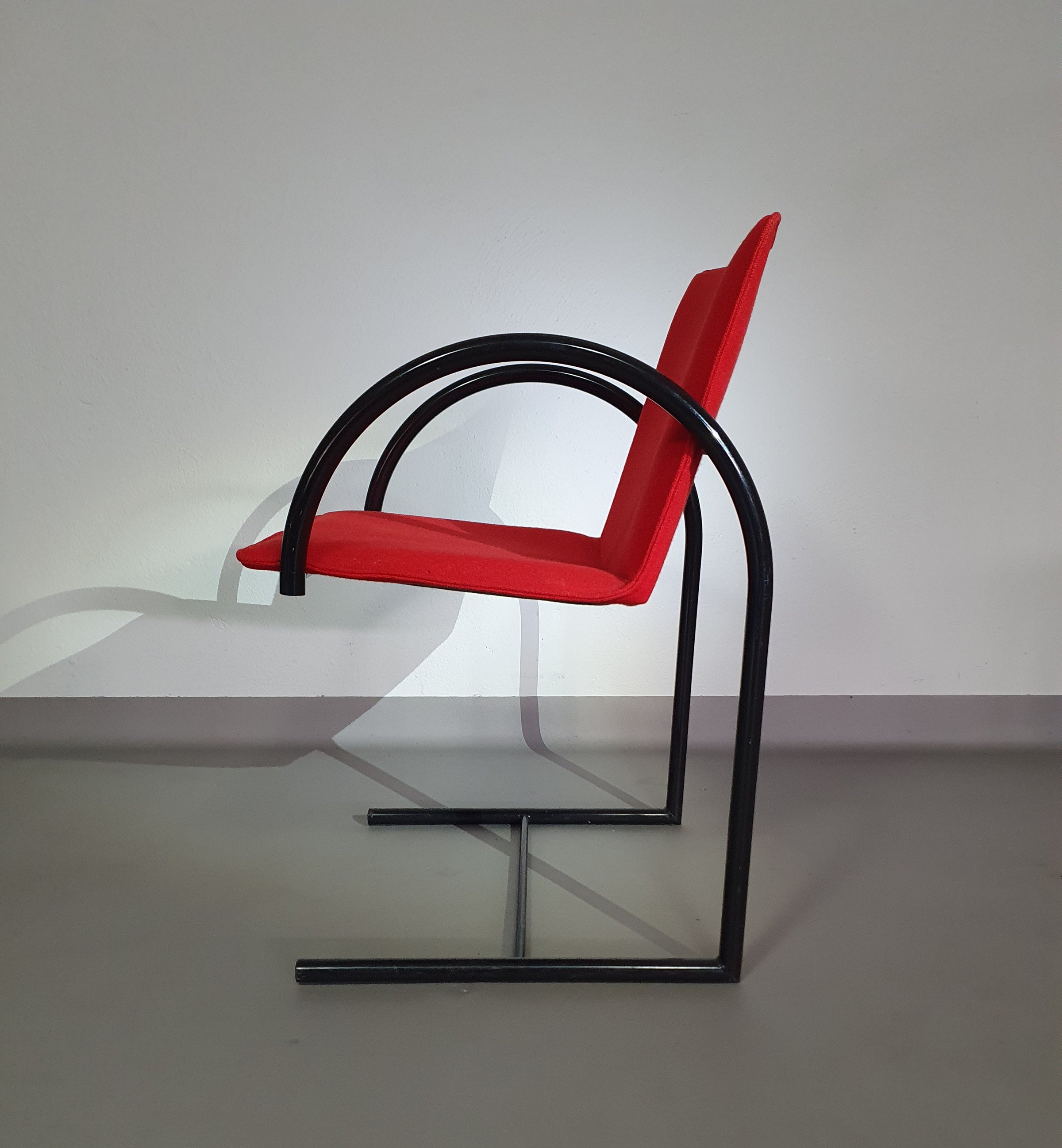 CIRKEL ARM STOELEN VAN PIERRE MAZAIRAC &amp; KAREL BOONZAAIJER VOOR METAFORM 1980S