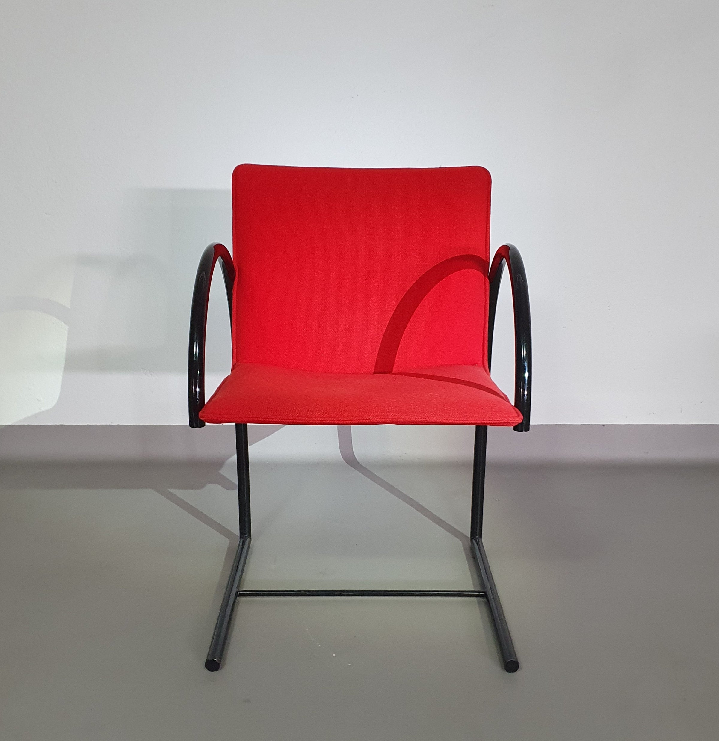 CIRKEL ARM STOELEN VAN PIERRE MAZAIRAC &amp; KAREL BOONZAAIJER VOOR METAFORM 1980S